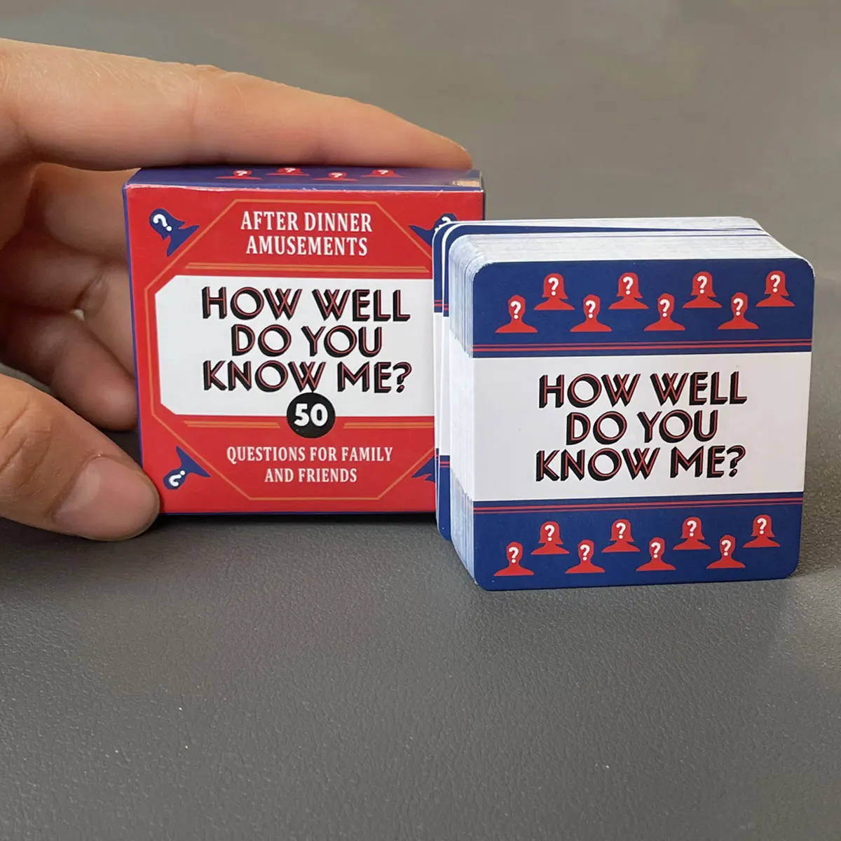 How Well Do You Know Me? Entertainment Party Entertainment Board Game Cards