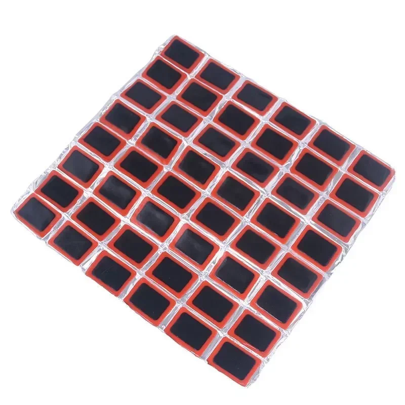 25mm Gumowe łatki na przebicie roweru Zestaw łatek do naprawy opon rowerowych bez kleju Narzędzie do naprawy przebicia dętki rowerowej