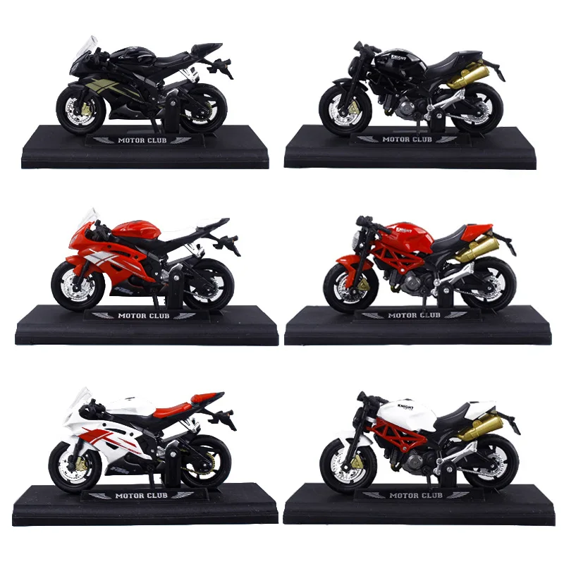 Модель мотоцикла Ninja в масштабе 1:18 с функциональным амортизатором, игрушка для детей, подарок, украшение.