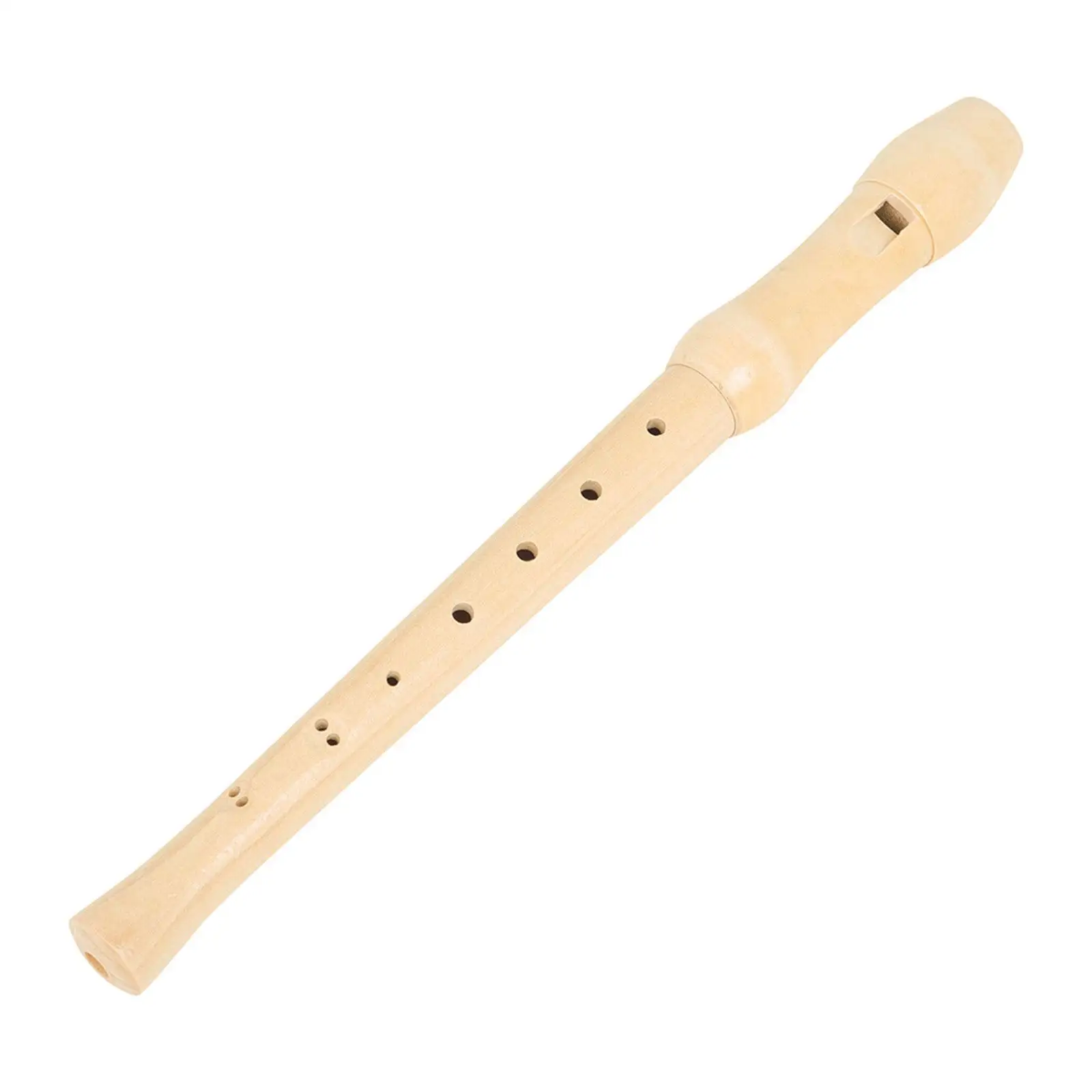 

Portable 8 Hole German Maple Soprano Woodwind Instrument Baroque Long Flute Instrument for Adults