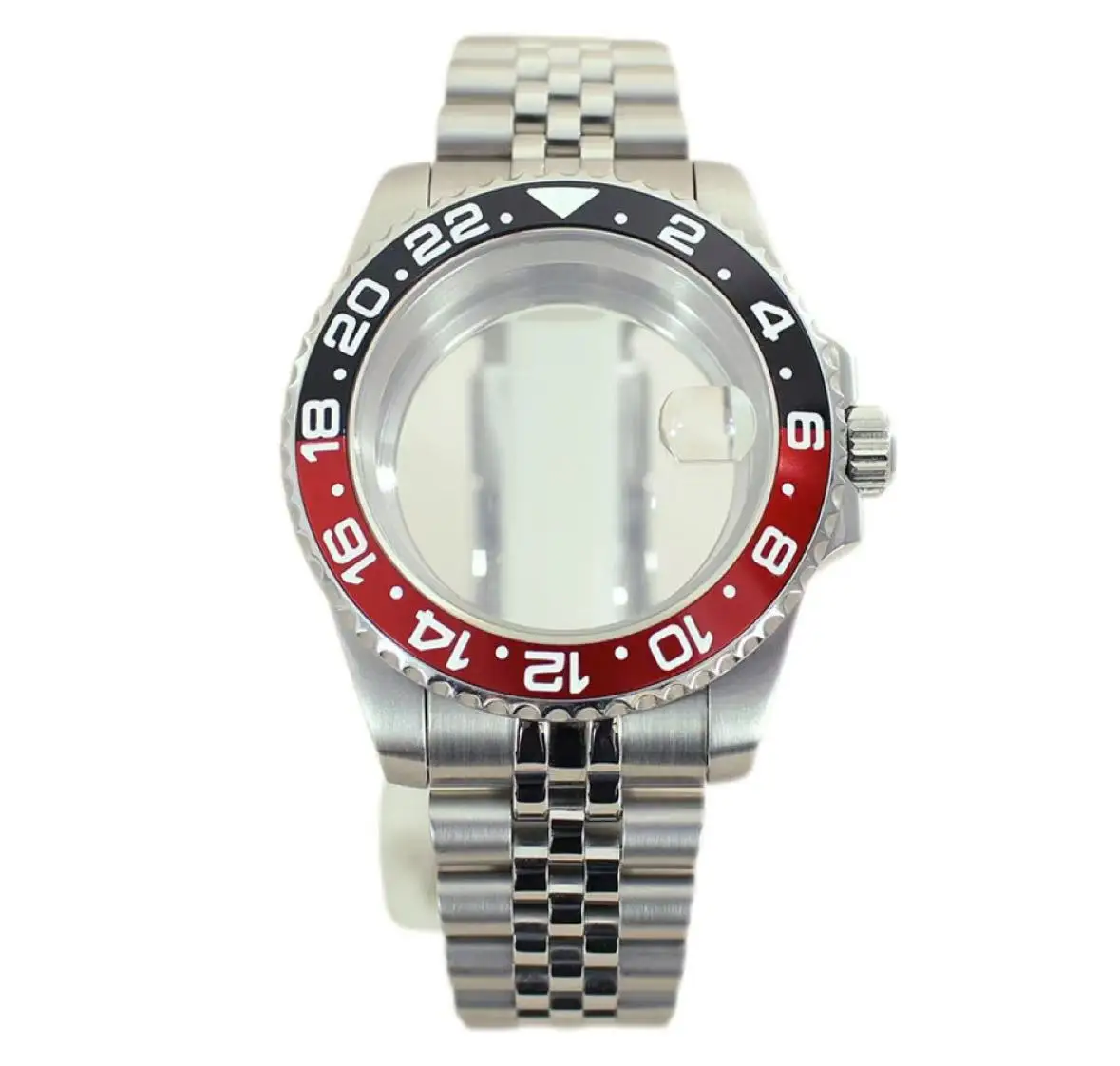 40mm stainless steel case with sapphire glass, suitable for NH34, NH35, and NH36 automatic mechanical movements 20BAR waterproof