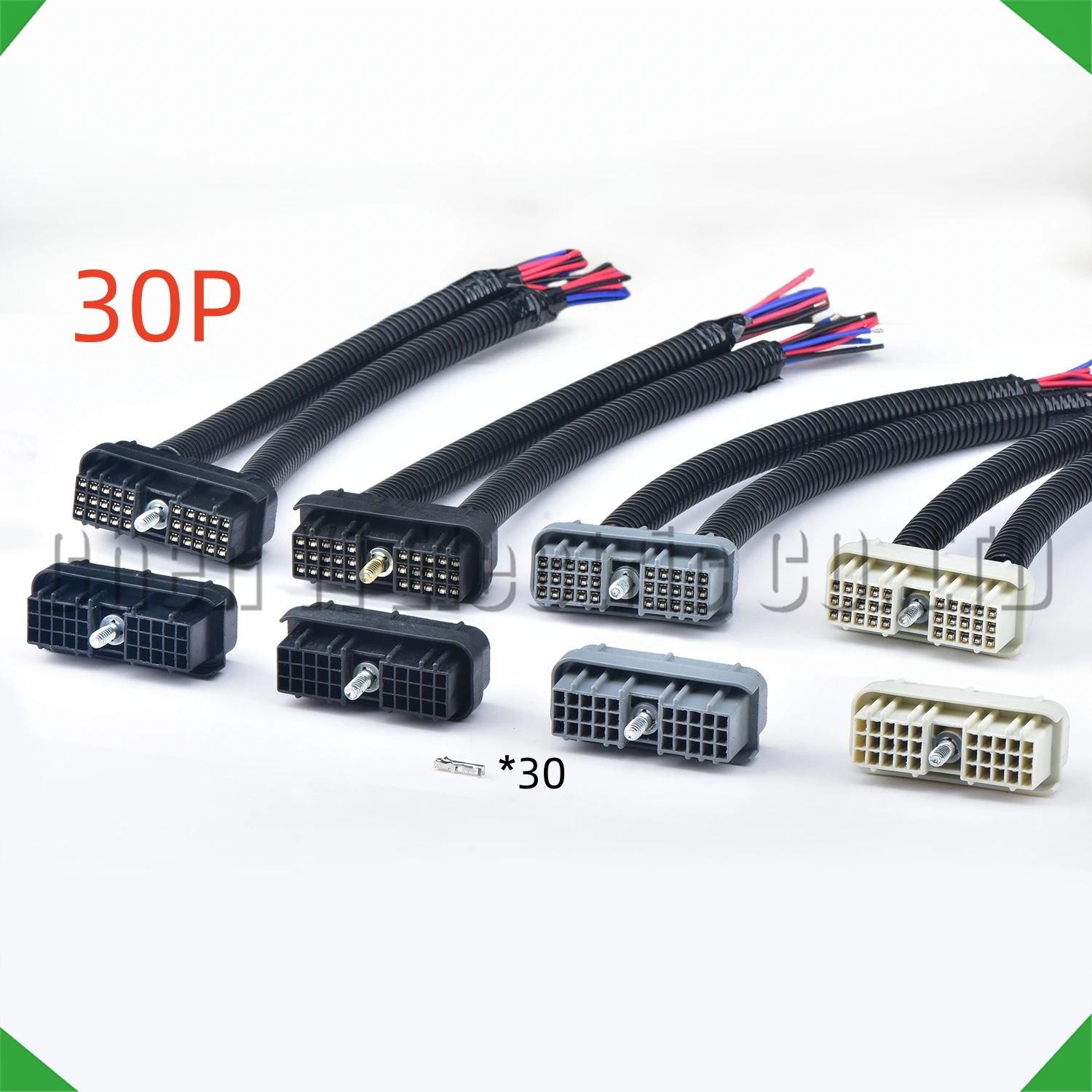 30 Pin Auto connector ECU ECM Socket Oil Drilling Machinery Parts Wire Harness Plug 15492542 15492543 15492553 15492544