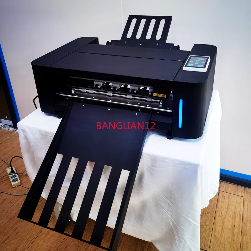 Automatic digital self-adhesive label die-cutting machine, advertising edge patrol lettering cutting machine