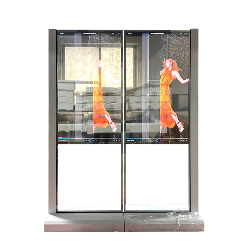 Oled-Display für den Innenbereich, hochauflösendes Displayfeld, transparentes OLED-Display, Touchscreen