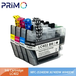 LC402 LC-402 Dye Inkjet Ink Cartridge Compatible for Brother MFC-J5340DW MFC-J6740DW MFC-J6540DW MFC-J6940DW Printer