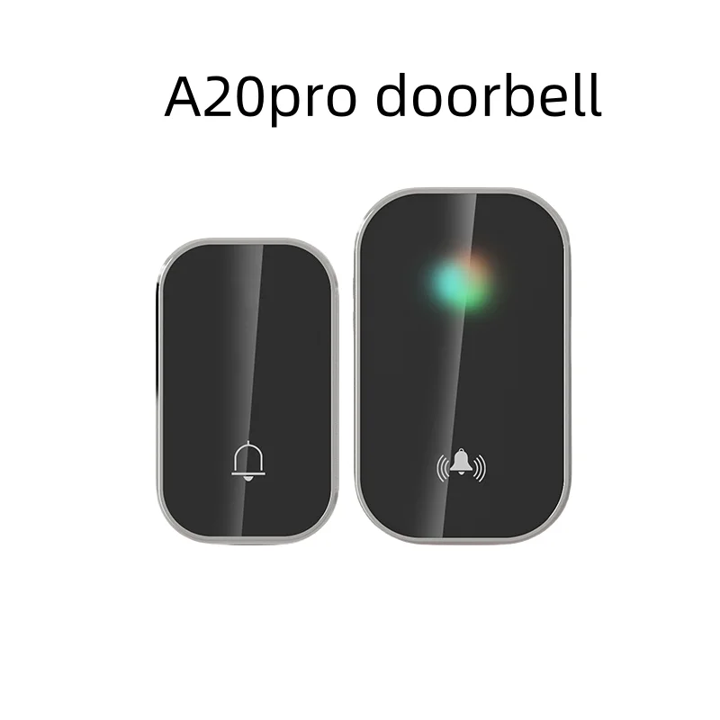 

Outdoor Wireless Doorbell No Battery Required Self-Powered Smart Home Welcome Door Bell Garden Kinetic Ring Chime Kit EU US Plug