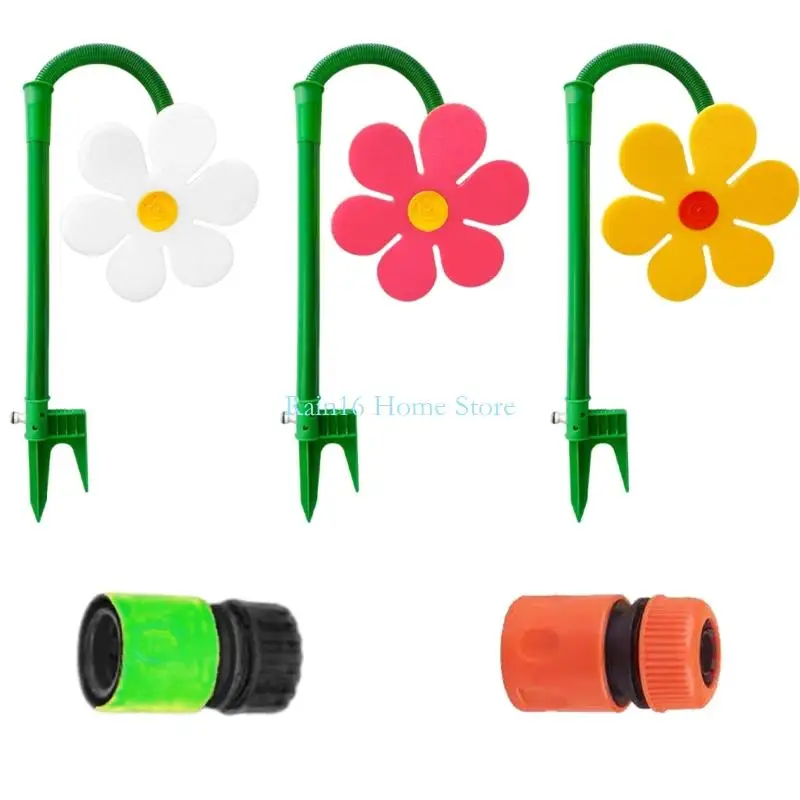 

02DB Funny Sprinkler Dancing Flower Head for Precise Lawn and Public Green Area Maintenance Outdoor Garden Sprinkler