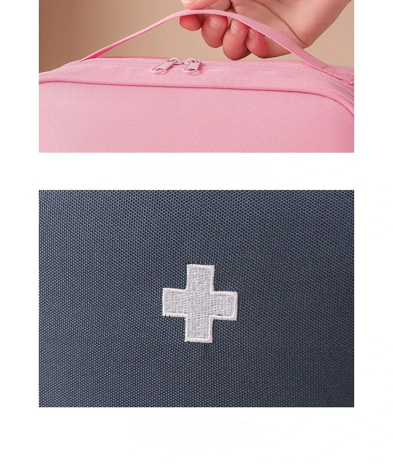 Tragbare Medizintasche Erste-Hilfe-Set für Geschäftsreisen, Outdoor, Wandern, Camping, Kleines Persönliches Erste-Hilfe-Set für Zuhause – Detail 14