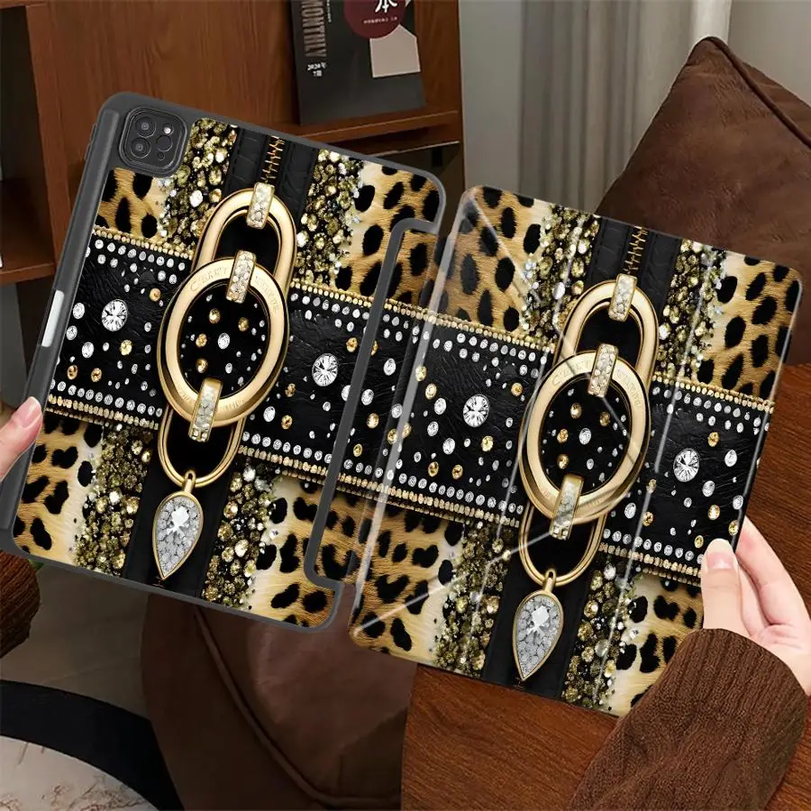 

Holder Cover Tablet Case For iPad Mini 6 7 Air 4 5 M3 M2 1 2 M4 11inch Pro 2025 11th 10th 9th 8th 7th 12.9inch Luxury