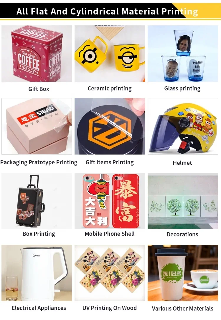 النافثة للحبر الرقمية 2022 أحدث طراز تلقائي A3 A4 طابعة Uv طابعة مسطحة Uv Dtf #3