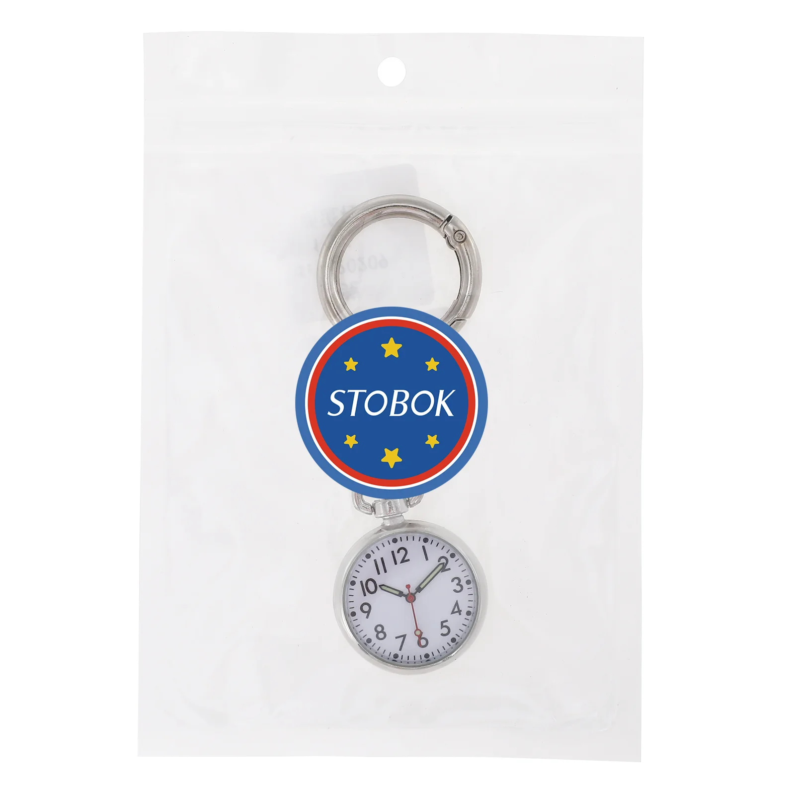 Pocket Nurse Student Form Dames Heren Horloges Hanger Hangend Glas Roestvrij Stalen Clip op sleutelhanger