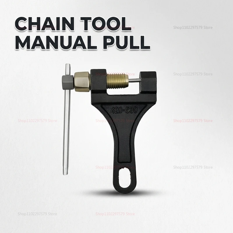

Motorbike Chain Breaker Tool Chain Link Remover Separator Riveting Tool for 420 530 Chains Precision Repair and Maintenance Kit