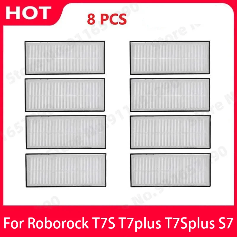 Hohe Qualität Roborock S7 T7S Ersatz Waschbar Hepa-Filter Ersatzteile Staubsauger Haushalts Zubehör