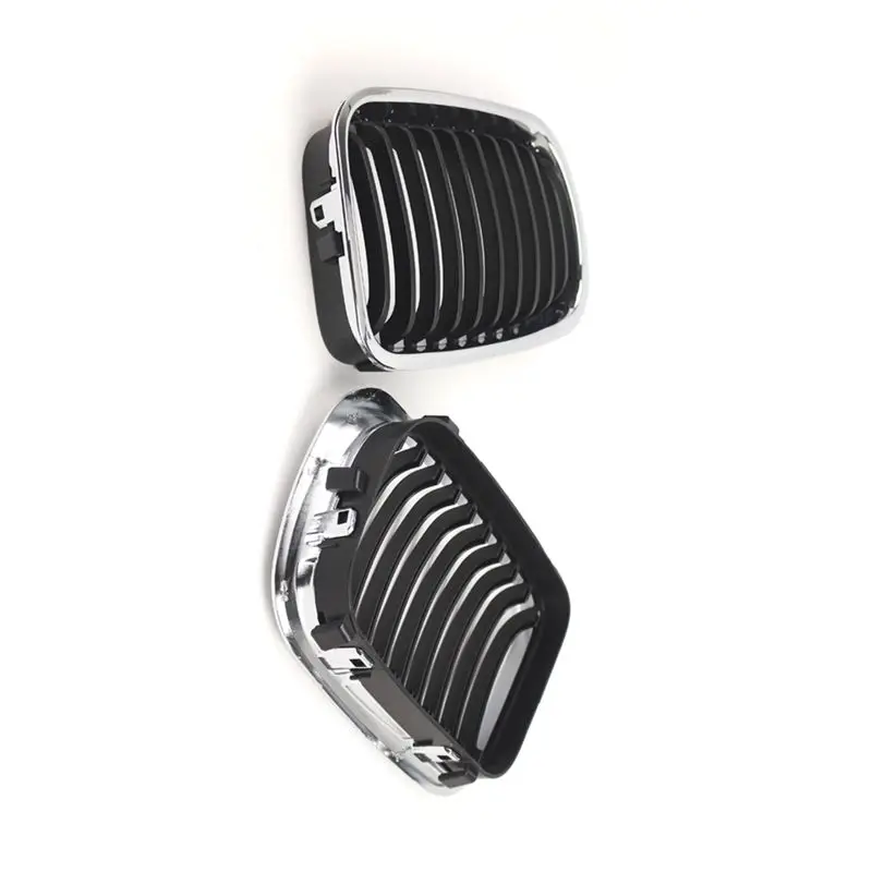 【Price Drop !!】 Front Grilles 51138208489 51138208490 Racing Grill For BMW E46 Kidney Grilles Front Bumper Grilles - view 6