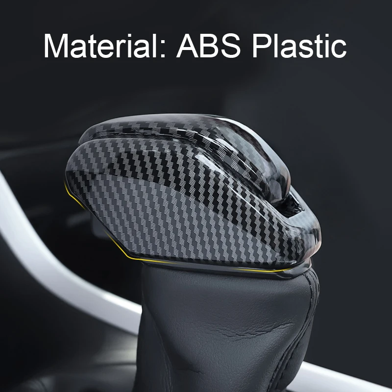 For Toyota RAV4 XA50 2019 2020 2021 2022 2023 2024 Hybrid Car Gear Shift Knob Gear Head Cover Decoration Sticker Accessories