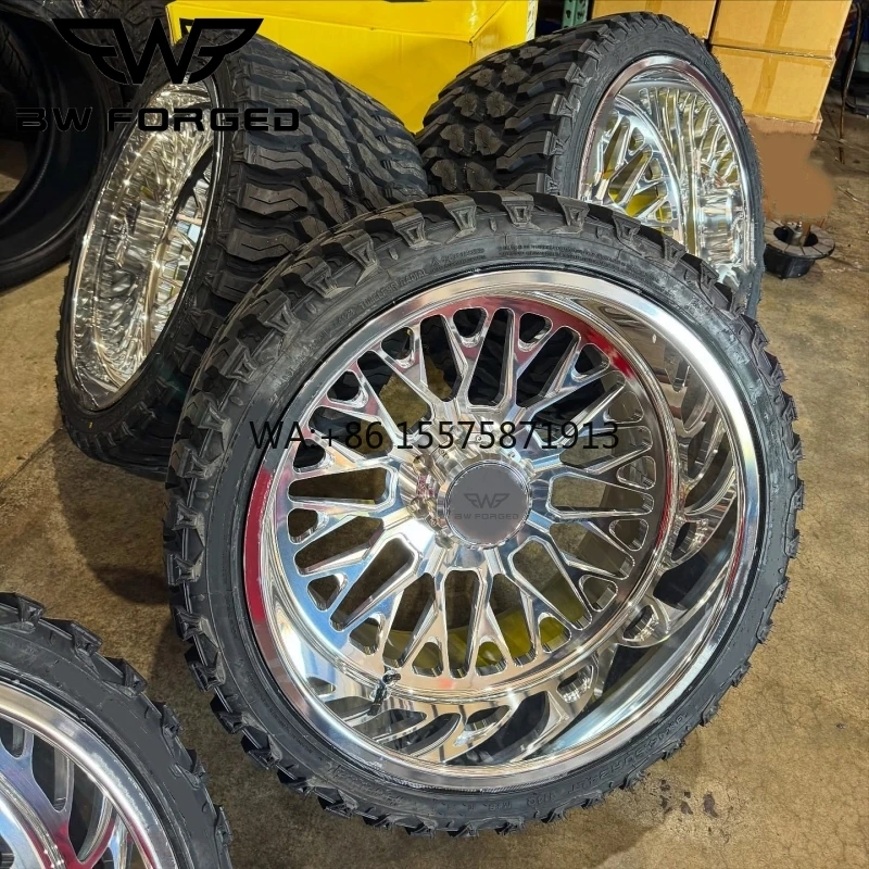 

Кованые хромированные диски с глубокой полкой 20x10, 22x12, 24x14 для грузовиков, 6x139.7, 8x180, 8x165.1, 8x170, 8x200