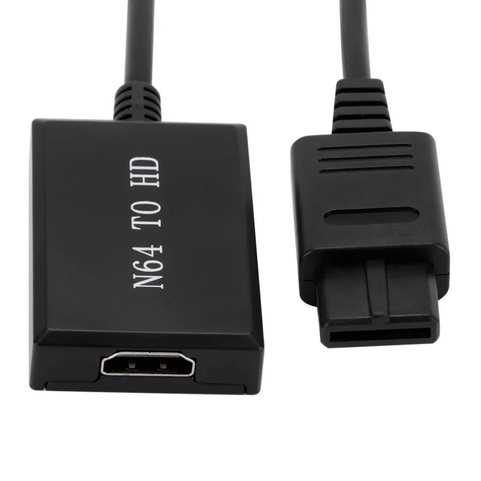 Wvvmvv N64 Naar Hdmi-Compatibele Video-Omzetter High-Definition Link Kabel Voor Nplan N64/Snes Plug And Play Hd 1080P Adapter