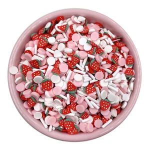 50 g de luna mixta luna de dulces Polymer rodajas de arcilla para artesanías que hacen bricolaje pequeño y lindo plástico accesorios de klei decoración de llenado de limo 12 Mejores Polymer de Polymer Sprinkles - №11