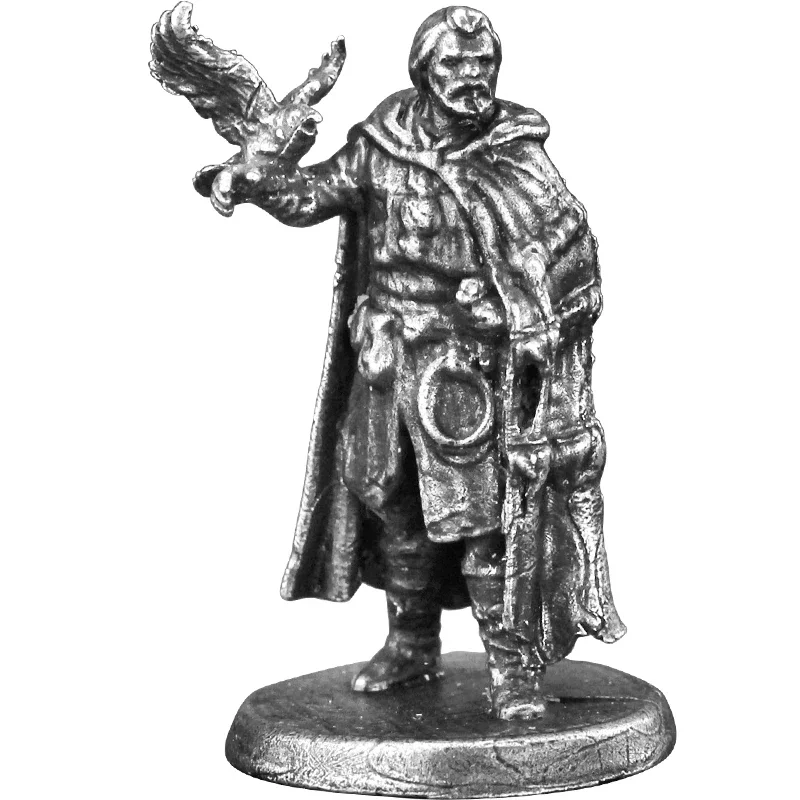 Cupronichel Metallo Ghiaccio Il Soldato dell'Esercito Continentale Modello Gioco da Tavolo Pezzo Action Figures Ornamento in Miniatura Accessori Giocattoli