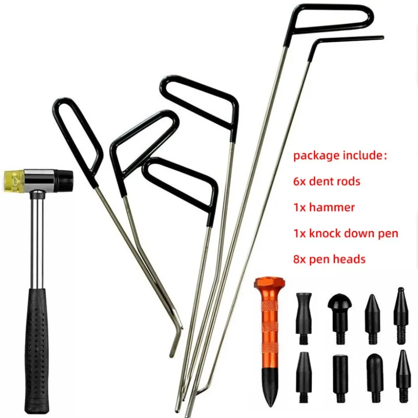 

Инструменты, лучшее качество, крючки, стержни для безпокрасочного удаления вмятин, Автомобильный ремонтный комплект, автомобильные инструменты, удаление вмятин на дверь, удаление вмятин от града, 1 комплект