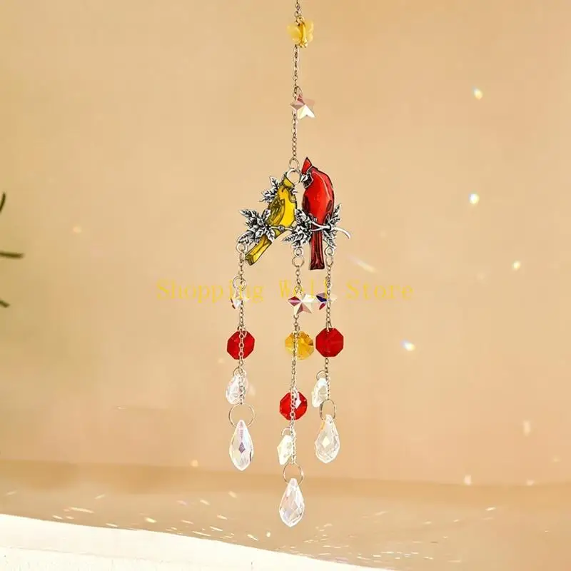 KX4B Charm Handmade Crystal Sunlight Catchers for Home Decoration and Relaxation