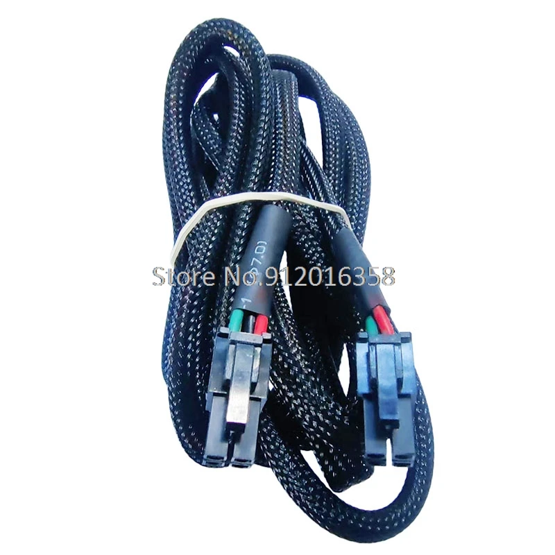 

5557-04R 4,2 1 м 20AWG 39012040 39012041 Molex Mini-Fit Jr. Коннекторы 4-контактный Molex Женский удлинитель плетеный кабель без рукавов
