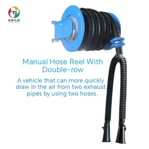 

Dual Tube Retractable Hose Reel for Vehicle Equipment Efficient Fume Extraction and Gas Removal Fume Extractor