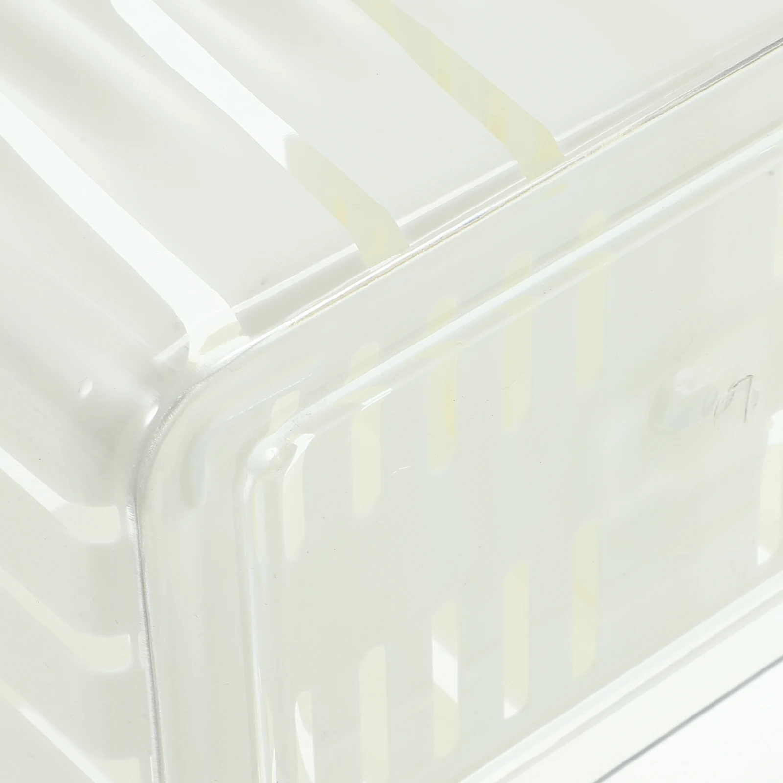 

1pc Fridge Storage Draining Vegetable Fruit Container Kitchen Organizer Transparent Food Preservation Box Refrigerator Sealing