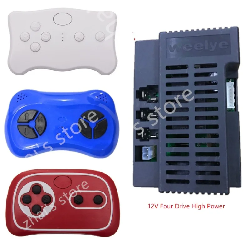 Wellye RX37 2.4G-12V quattro unità ad alta potenza per bambini ricevitore per auto elettrica Controller per bambini accessori per giocattoli per veicoli elettrici