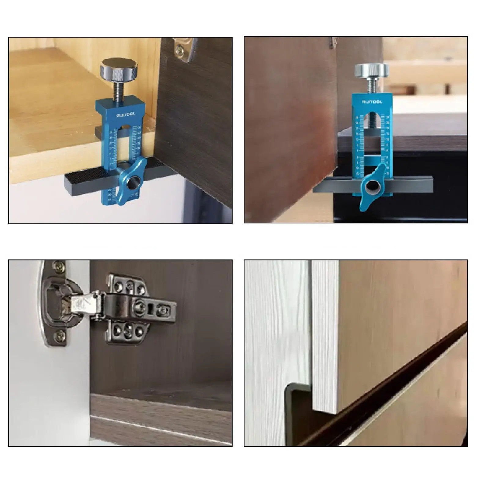

Cabinet Door Installation Positioning Tool Easy to Carry Heavy Duty for Home