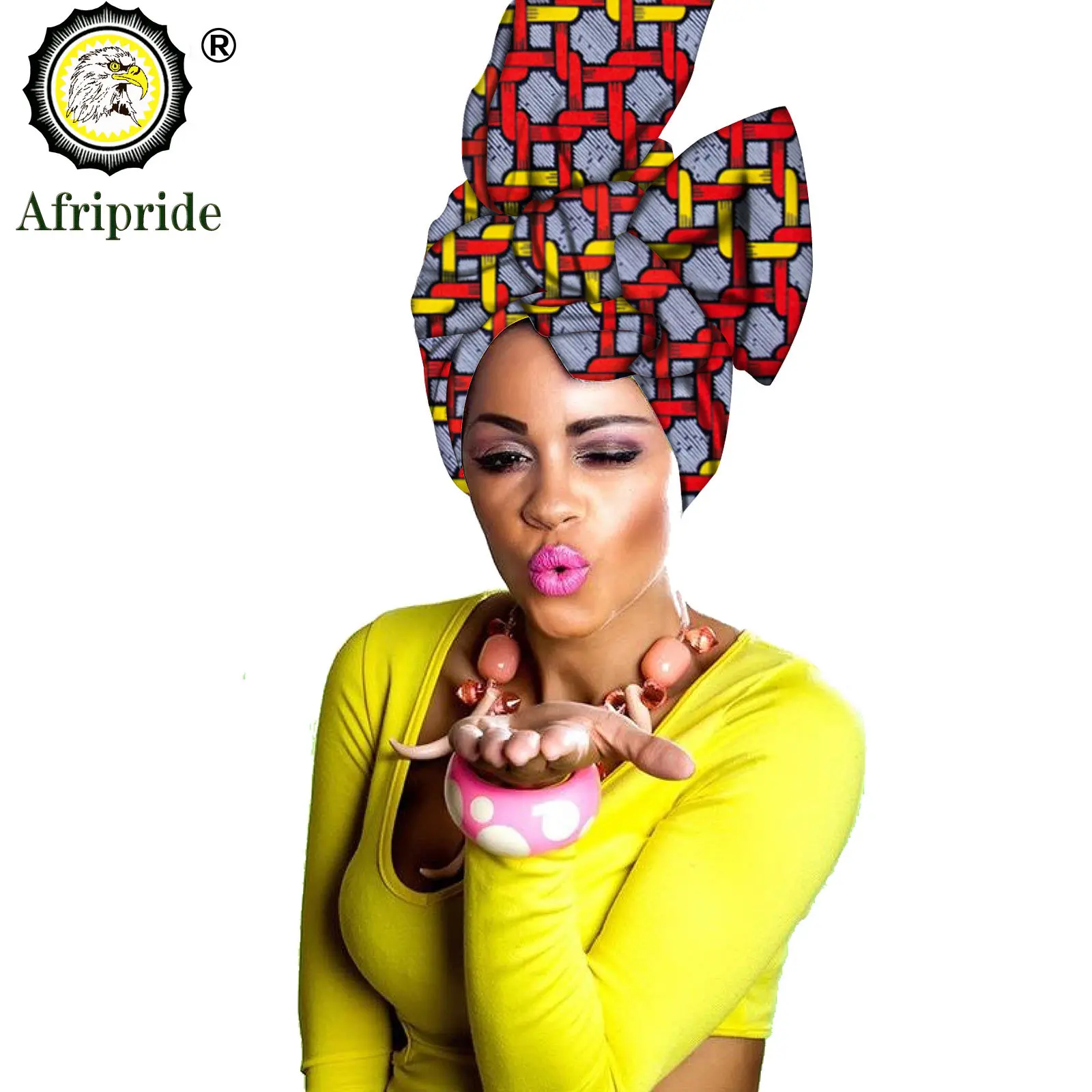 2026 African New Fashion Ankara Headwrap Women African Traditional Headtie Scarf Turban 100% Cotton Wax AFRIPRIDE Sexy S002