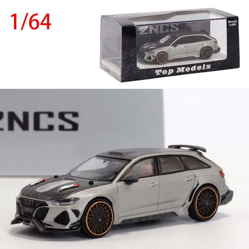 

Diecast 1/64 Size Audi RS6 Model Car Audi Avant Alloy Model Collection Display Hobby Original Box