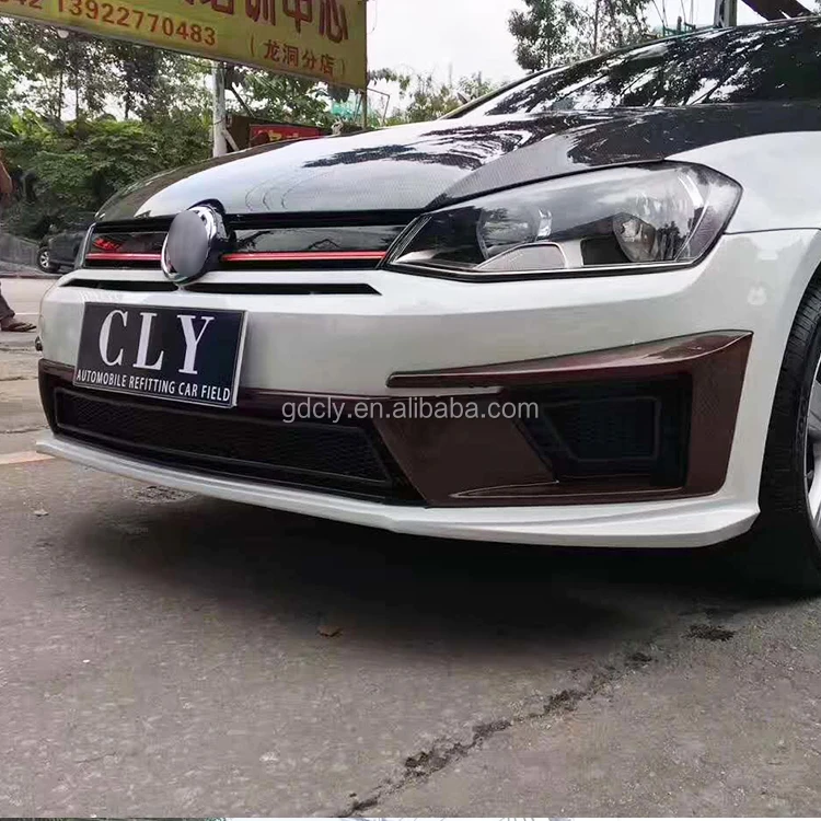 Vendita calda Kit carrozzeria Gonna laterale paraurti anteriore posteriore per paraurti kit carrozzeria R400 rimontato GOLF