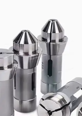 ​​CNC Lathe Collets 625 Round Hole Chuck M32X1.5, Spring Collet Clip for Instrument Lathe Machine Tool Fittings​​