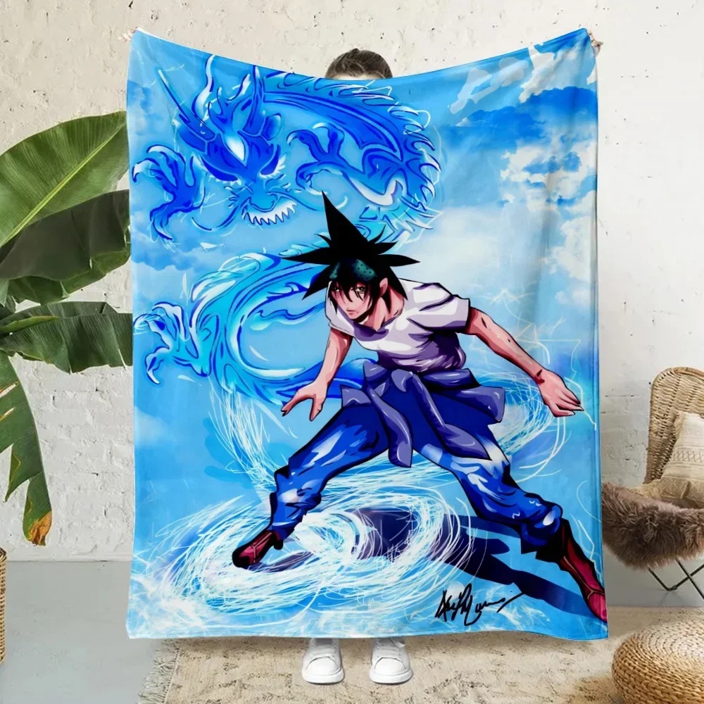2026 Anime The God Of High School Printed Blanket Picnic Blankets Warm Blanket Soft And Comfortable Blanket Home Travel Birthday