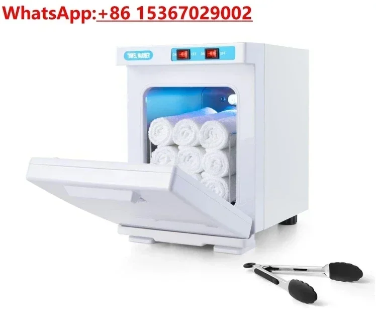 UV Hot Towel Warmer Cabinet 20L 150W Hot Bath Towel Warmer with Aluminum Chamber Fast Heating for Facial Spa Hair Beauty
