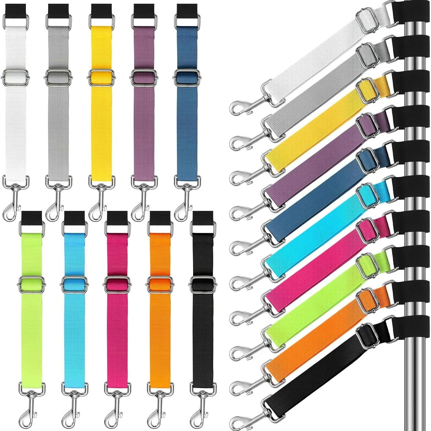 Pet Grooming Arm Extension Strap Adjustable Quick Release Dog Grooming Leash Grooming Loop Extension Pet Grooming Accessories