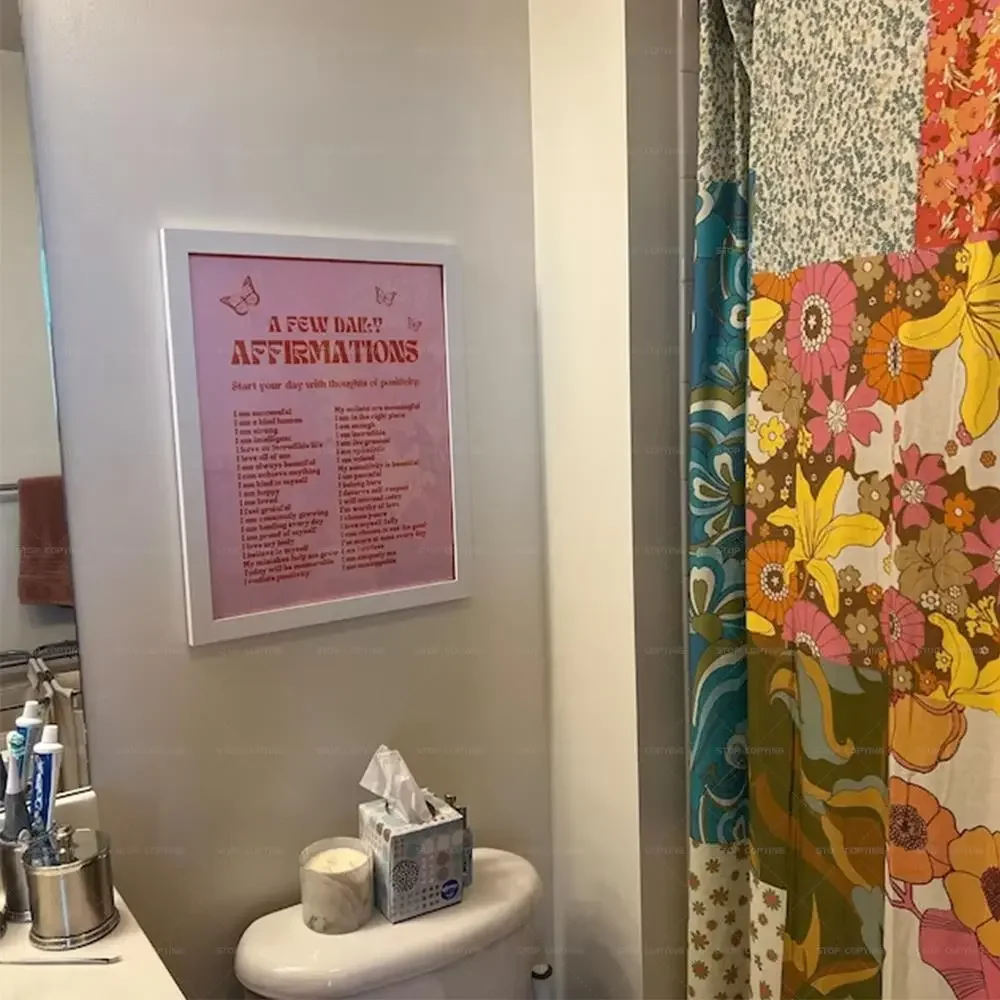 الرجعية تحفيزية إيجابية يقتبس جدار الفن ، طباعة صور لغرفة المعيشة ، النوم ، ديكور المنزل ، الممنوح اليومي ، إلهام #3