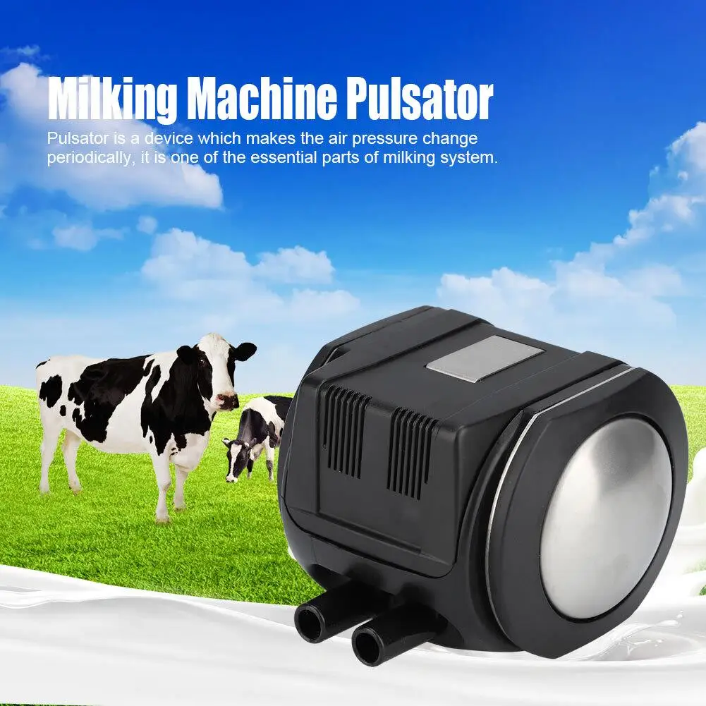 HP102 Hydraulic Pulsator for Cow Milking Machine - Two-Outlet Farming Equipment Accessories