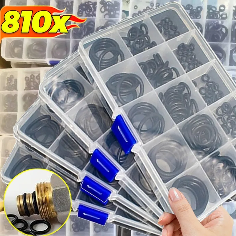 

Elastic Band O-ring Rubber Gaskets Nitrile Silicone Rubber Assortment Air Condition Sealing Rings Faucet Plumbing Repair Washer