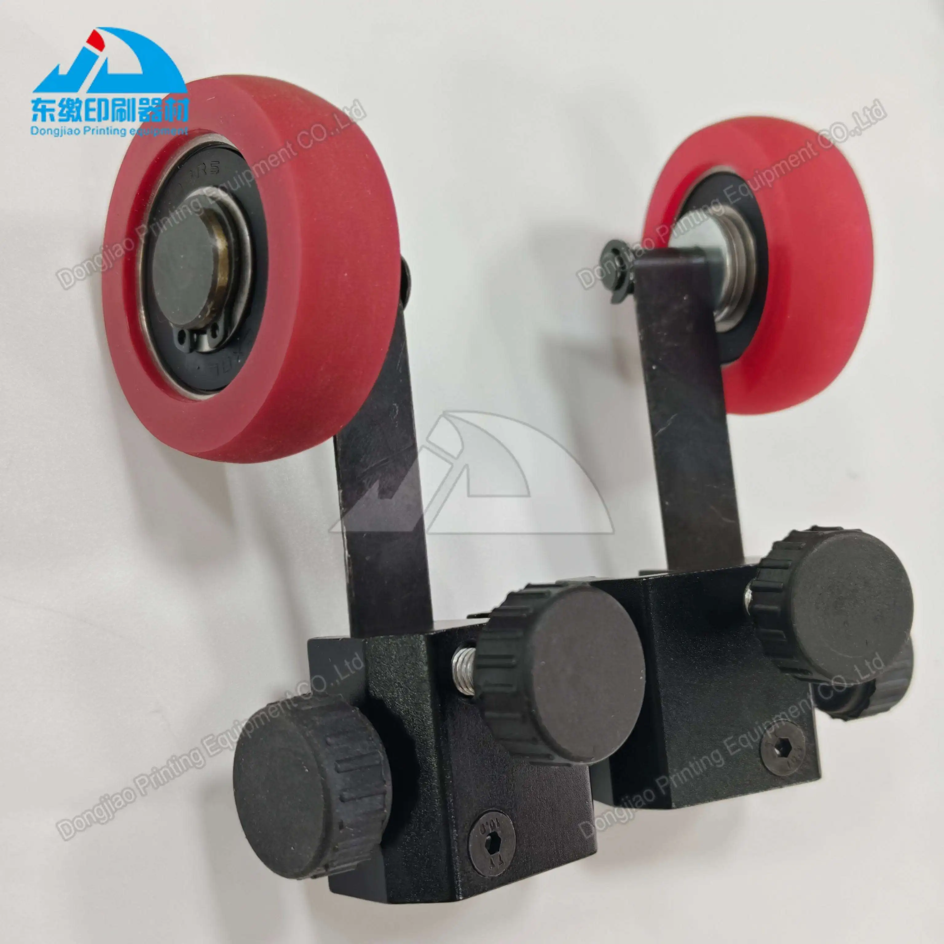 

Printing Machinery Parts 1 Pair Table Runner for Komori Offset Printing Accessories Red Rubber Wheel