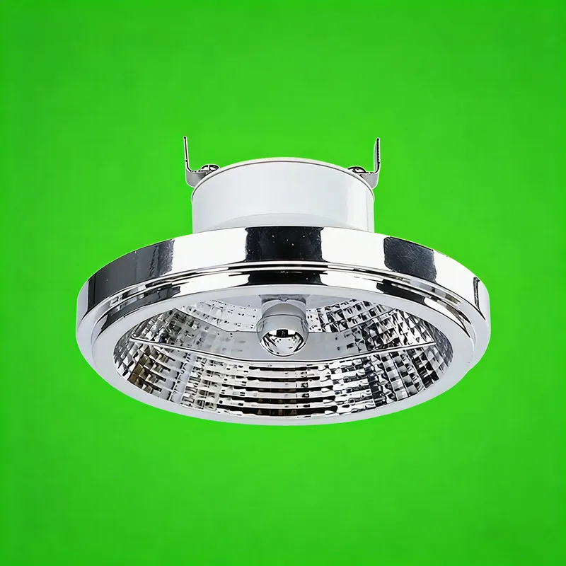 Dimmable 10W 3000K AR111 LED Spotlight 15W ES111 COB LED Recessed Light GU10/G53 Embedded Down Lamp AC85-265V AC110V AC220V