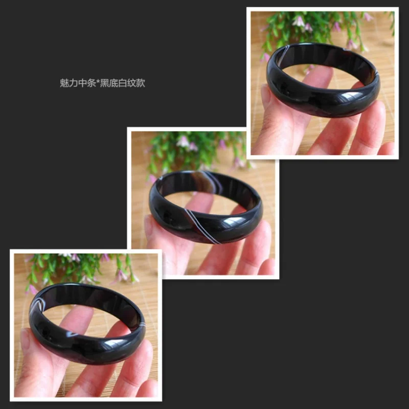 Hetian Qing Dark Jade Bracelet Widen and Thicken Dark Jade Bracelet Factory Price Wholesale