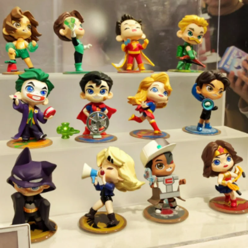 

POP MART DC Justice League Childhood Series Blind Box Toys Kawaii Anime Action Figure Caixa Caja Surprise Mystery Box Dolls