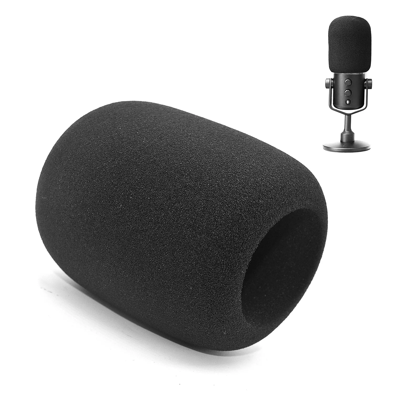 Mic Pop Filter/Shield Wind Cover Foam Windscreen For Razer Seiren X USB Condenser Streaming Microphone