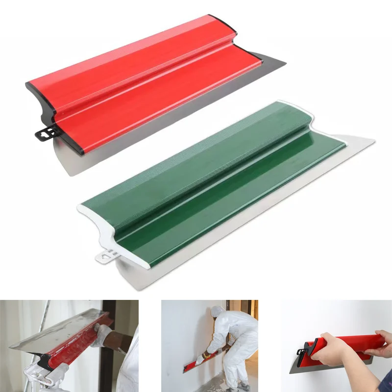 Espátula Drywall Smoothing Skimming Lâmina Flexível Acabamento de Pintura Lâminas Ferramenta de Construção Gesso 60 cm 80cm