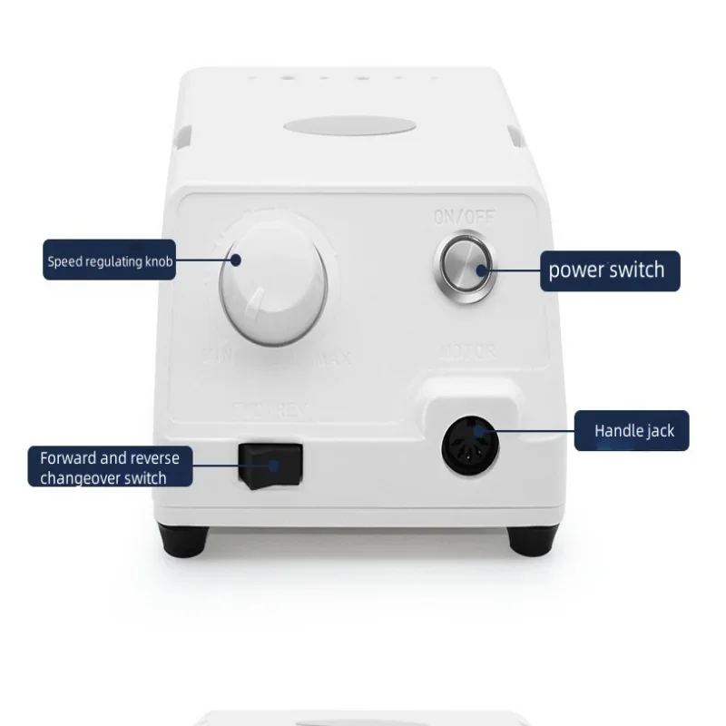 Forte professionale per unghie Micro motore 35000 giri/min SDE-H20N Maniglia elettrica Trapano per unghie Nuovo M4S Micromotore per manicure