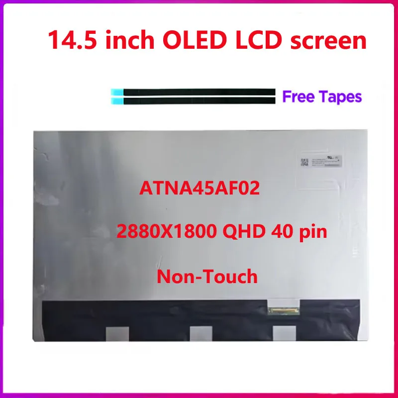 14,5-inch OLED lcd-scherm ATNA45AF02-0 ATNA45AF02 Voor Legioen Slim 5 14APH8 Panel Display Vervanging 2880X1800 40 pin Non-Touch