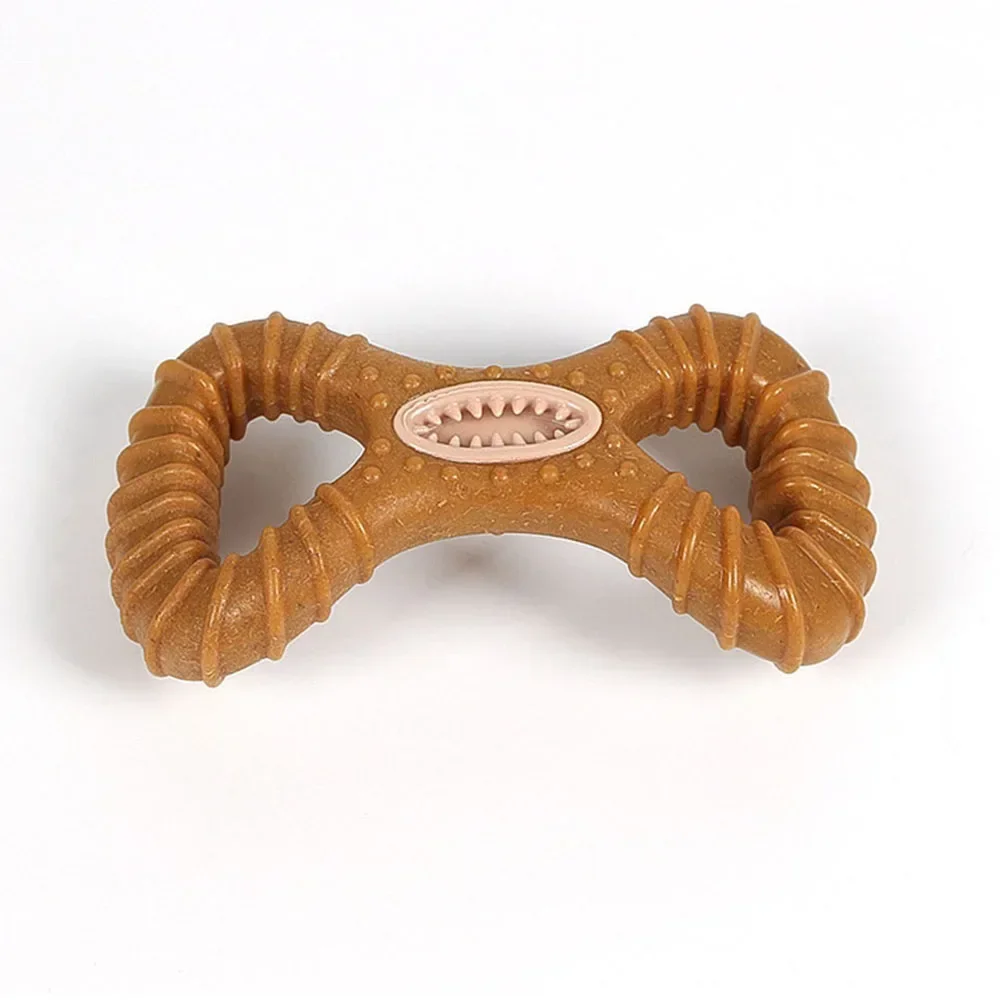Indestructible Dog Chew Toy for Aggressive Chewers Interactive Pet Chew Treat Leaking Bone Toy for Dogs Puppy Teeth Grinding Toy 3