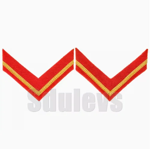 

Soviet Red Army M35/40 Standard Officer Rank Sleeve Badge - Second Lieutenant